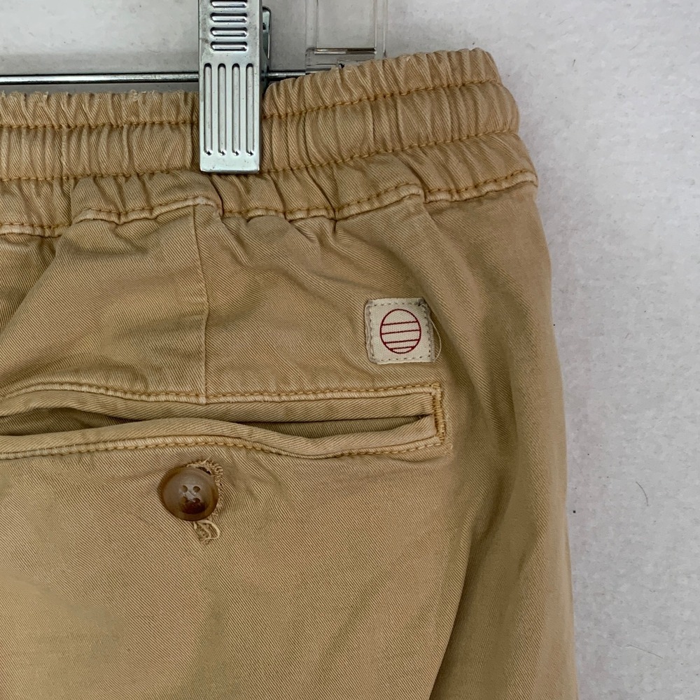 Marine Layer Saturday Chino Jogger Mens Large Tan Athletic Fit Stretch Casual - Picture 9 of 12